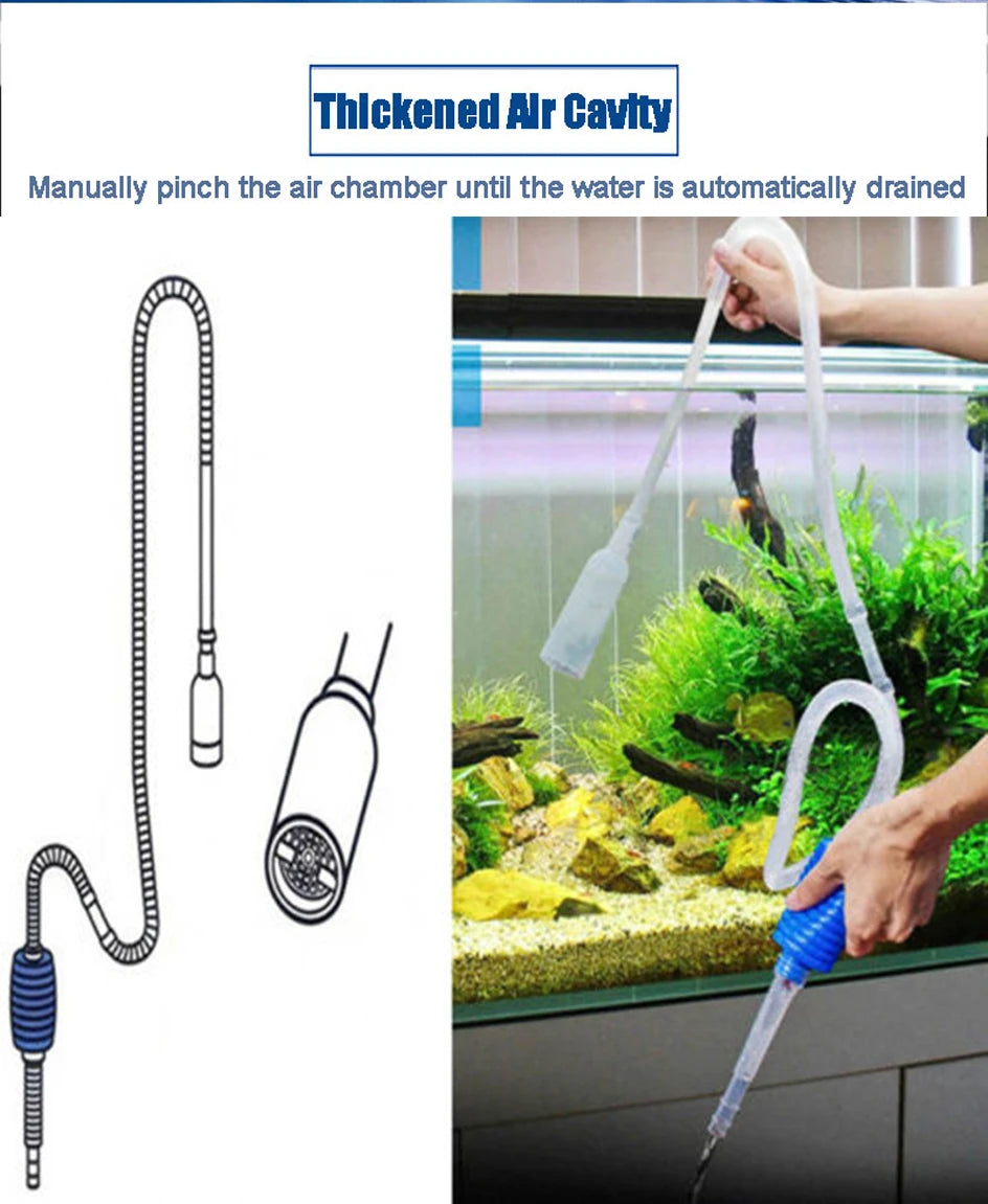 Aquarium Siphon Gravel Cleaner