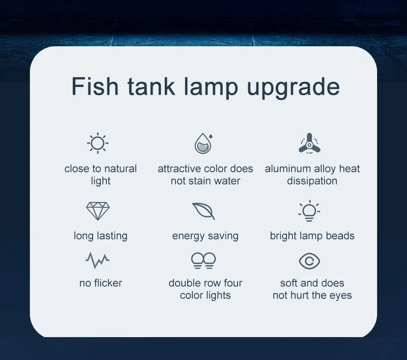 Aquarium LED Wide-Angle Light