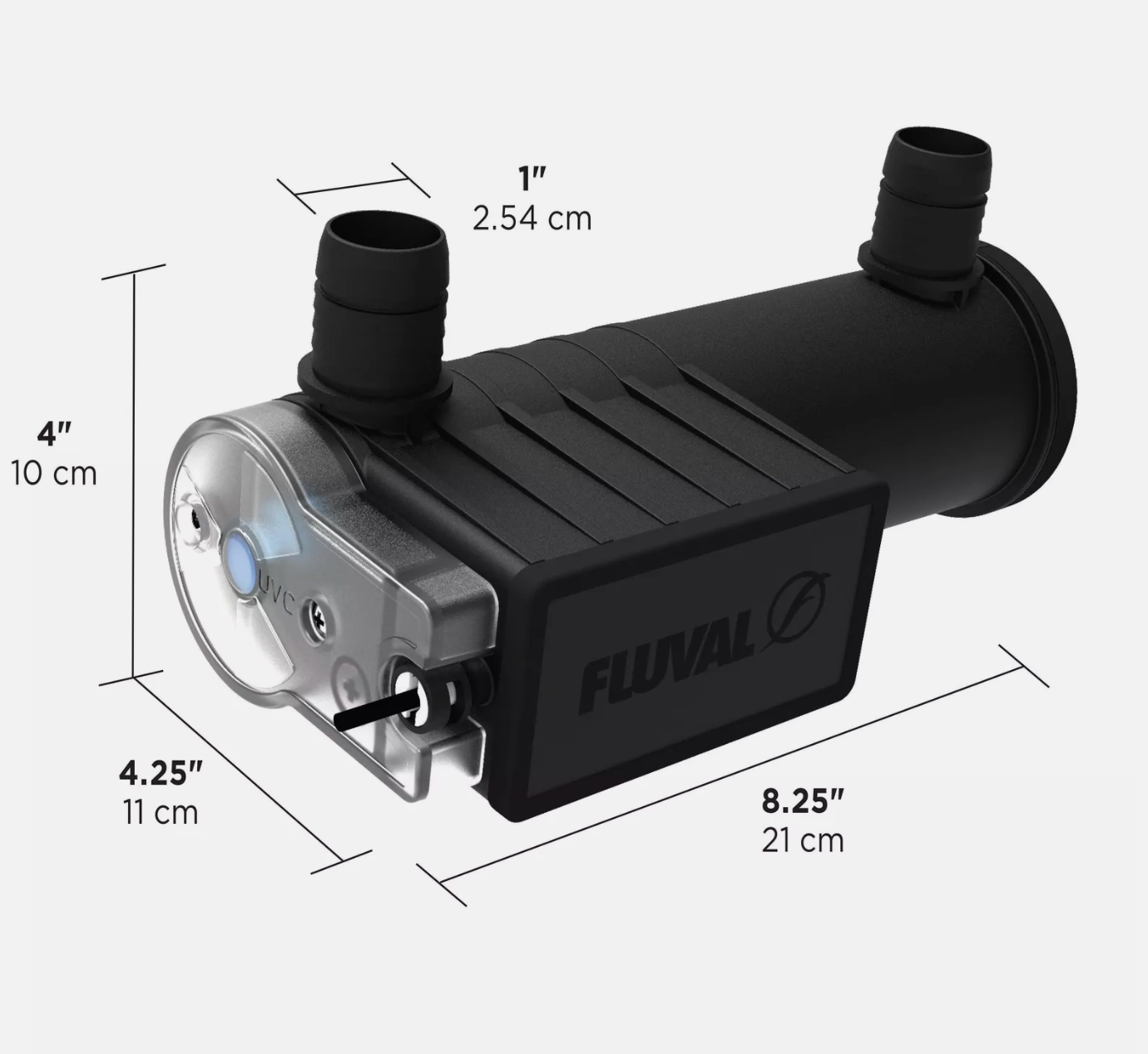 Fluval FX2 FX4 FX6 UVC Filter Unit 6W UV Steriliser Light