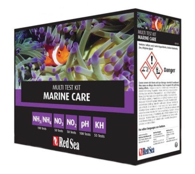 Red Sea Marine Care Test Kit- Complete Saltwater Testing Kits