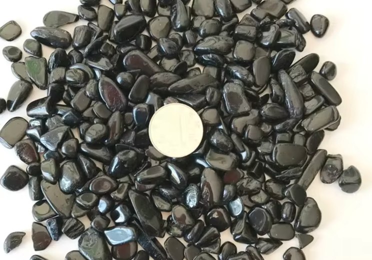 Black Aquarium Tourmaline Stone Substrate