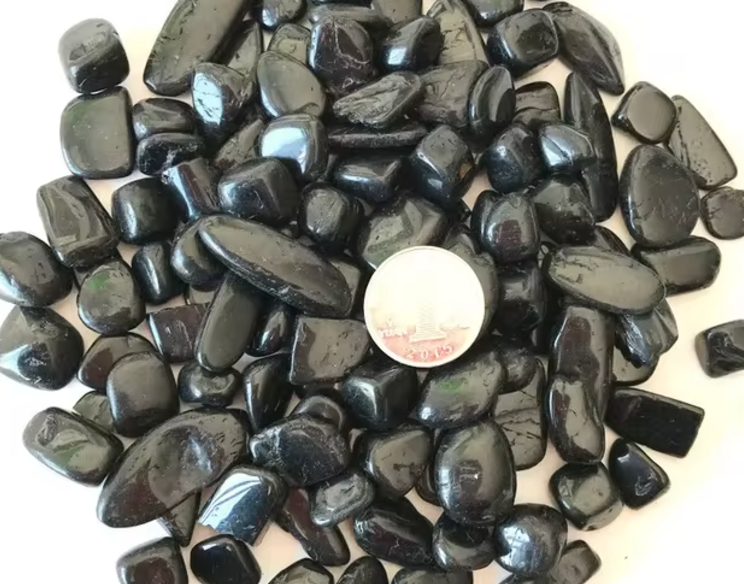 Black Aquarium Tourmaline Stone Substrate