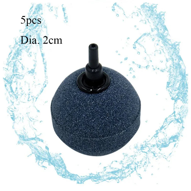 5x Aquarium Mini Round Air Stones