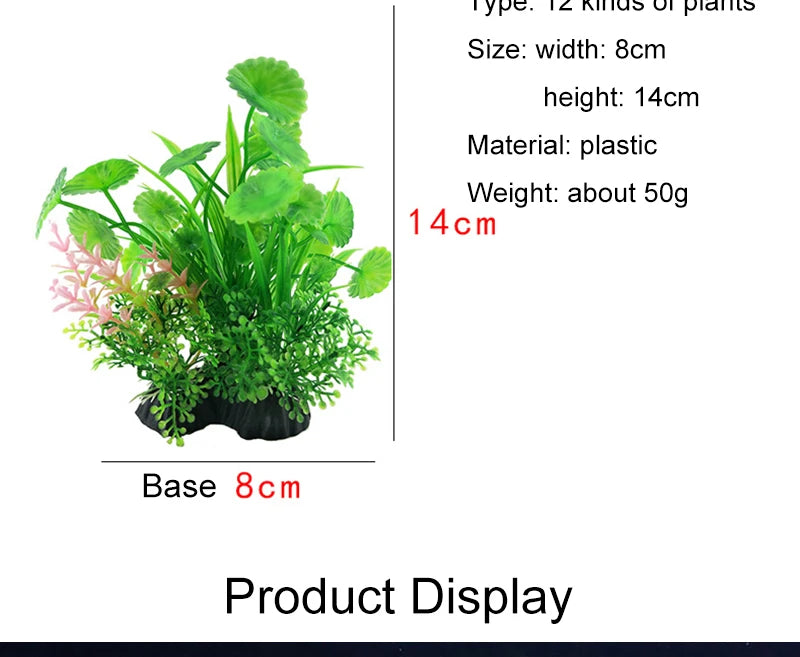 Artificial Aquarium Decor Plants