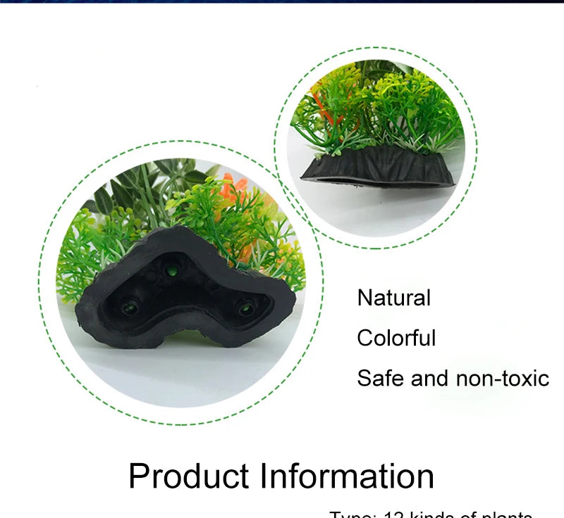 Artificial Aquarium Decor Plants