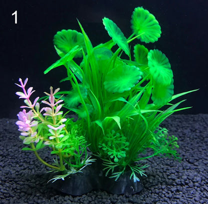 Artificial Aquarium Decor Plants