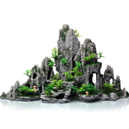 Aquarium Plant Rockery Decoration Caves