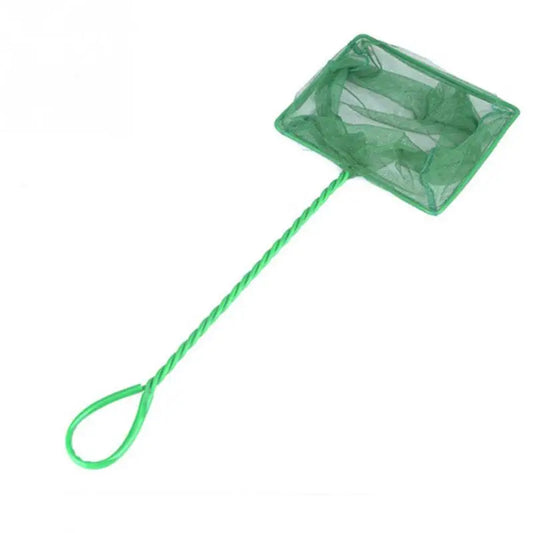 Green Fish Net - Long Handle