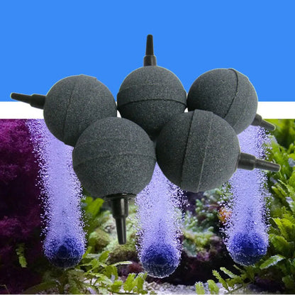 5x Aquarium Mini Round Air Stones