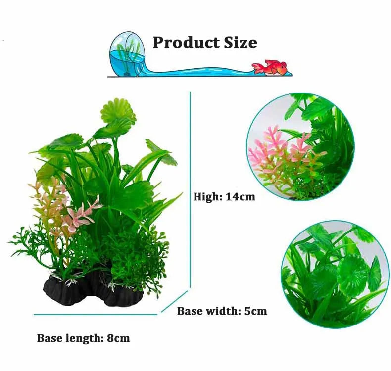 Artificial Aquarium Decor Plants