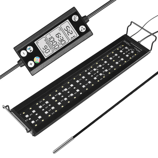 Full Spectrum Aquarium LED Light with Thermometer