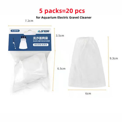 20X Aquarium Easy Clean Filter Mesh Bags