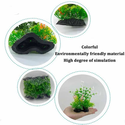 Artificial Aquarium Decor Plants