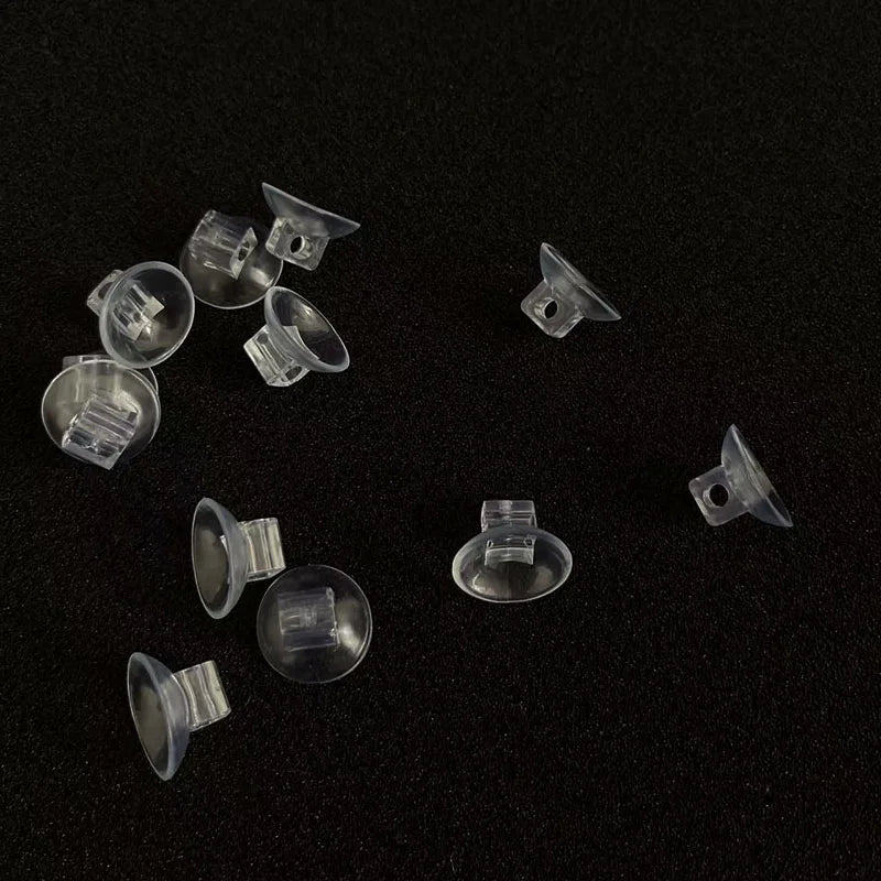 10 Black Aquarium Suction Cups