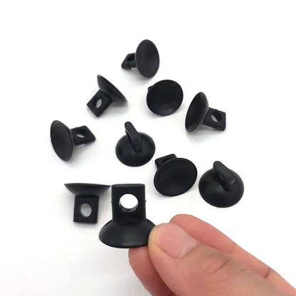 10 Black Aquarium Suction Cups