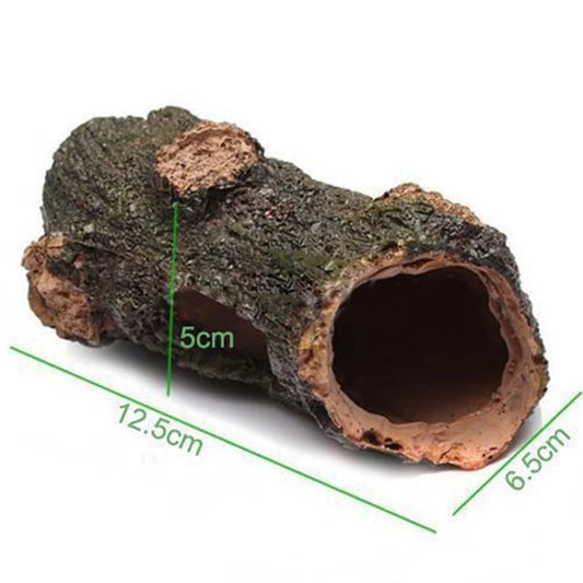 Aquarium Hollow Tree Tunnel Cave