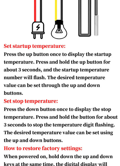 Aquarium Digital Temperature Controller