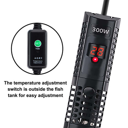 Aquarium LCD Submersible Heater 50 - 500W