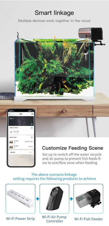 Smart Control Wifi Fish Feeder