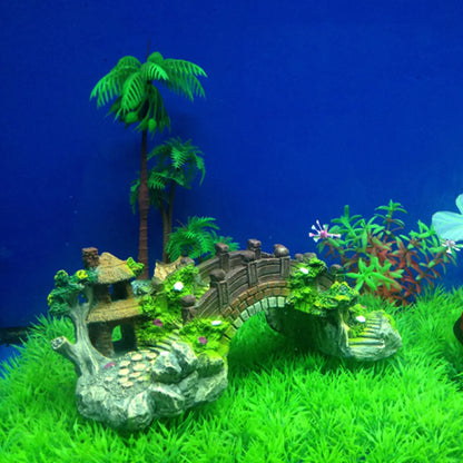 Fish Tank Bridge Decoration