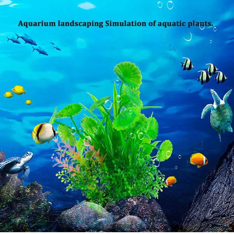 Artificial Aquarium Decor Plants