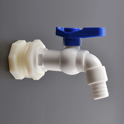 Aquarium Plastic Male Thread Water Faucet