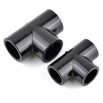 Black Aquarium PVC Pipe Connector