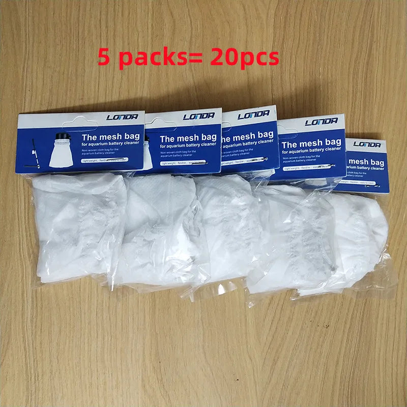 20X Aquarium Easy Clean Filter Mesh Bags