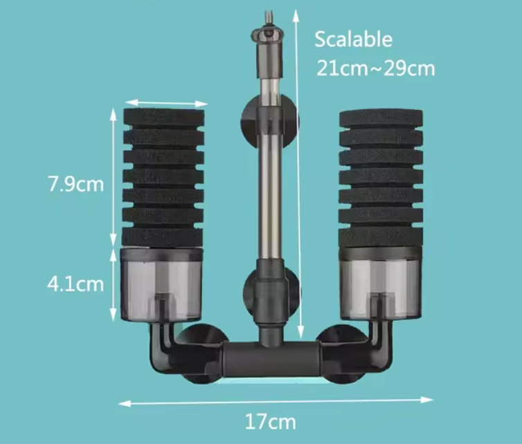 Aquarium Sponge Filter Bio Filter Air Pump