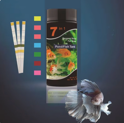 7 in 1 Pond Aquarium Test Strips