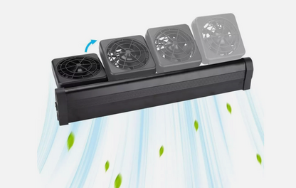 Silent Adjustable Speed Aquarium Cooling Fan