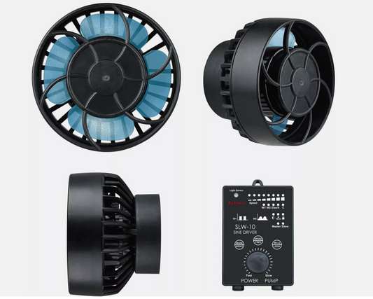 Quiet Wide Flow Compact Wavemaker