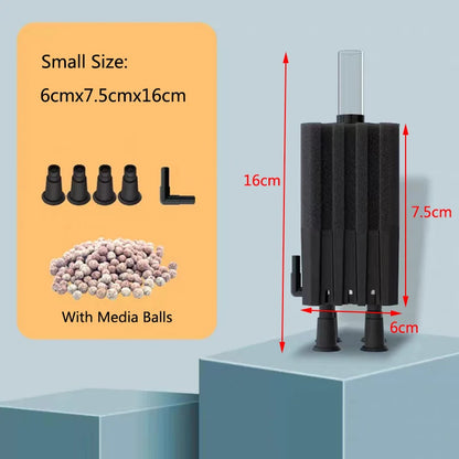 Silent Aquarium Bio Sponge Filter