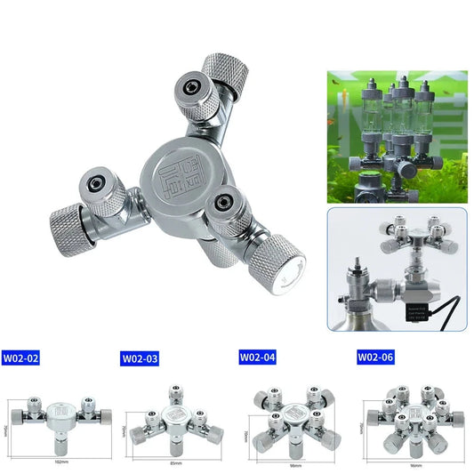 Stainless Multi-Channel Aquarium CO2 Separator