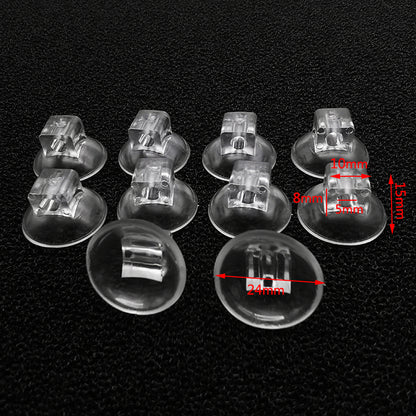 10 Black Aquarium Suction Cups